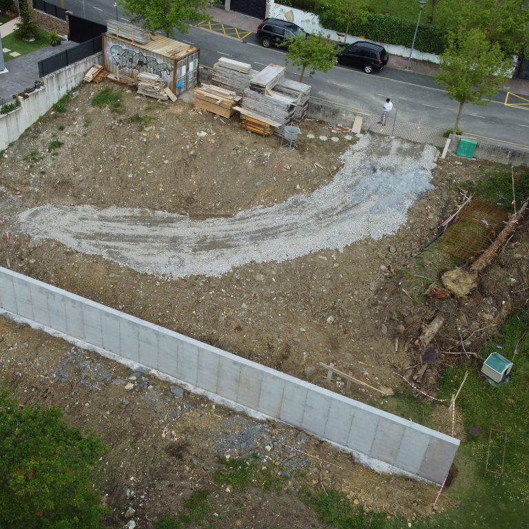 Arranca la primera obra nueva de Recon Arquitectura con la casa mirador, vivienda unifamiliar en Gorliz