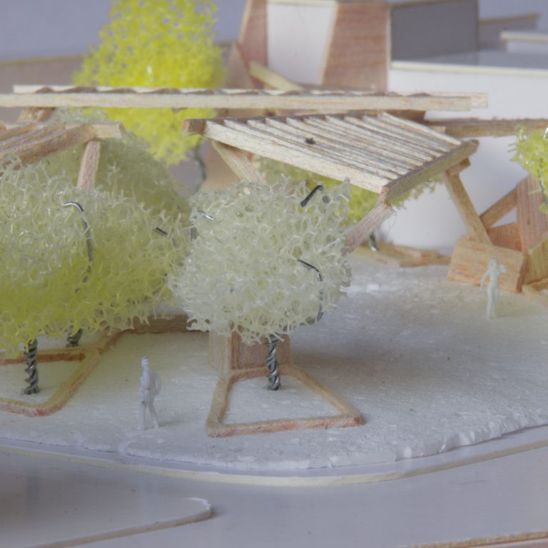Adapted Topography es una propuesta para el concurso de una plaza pública en Lanzarote, España