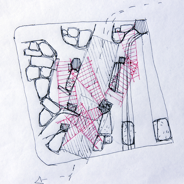 Adapted Topography es una propuesta para el concurso de una plaza pública en Lanzarote, España