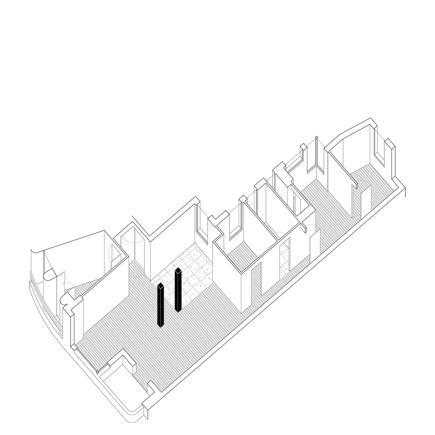 Reforma de un piso en pleno centro de Bilbao llevada a cabo por Recon Arquitectura