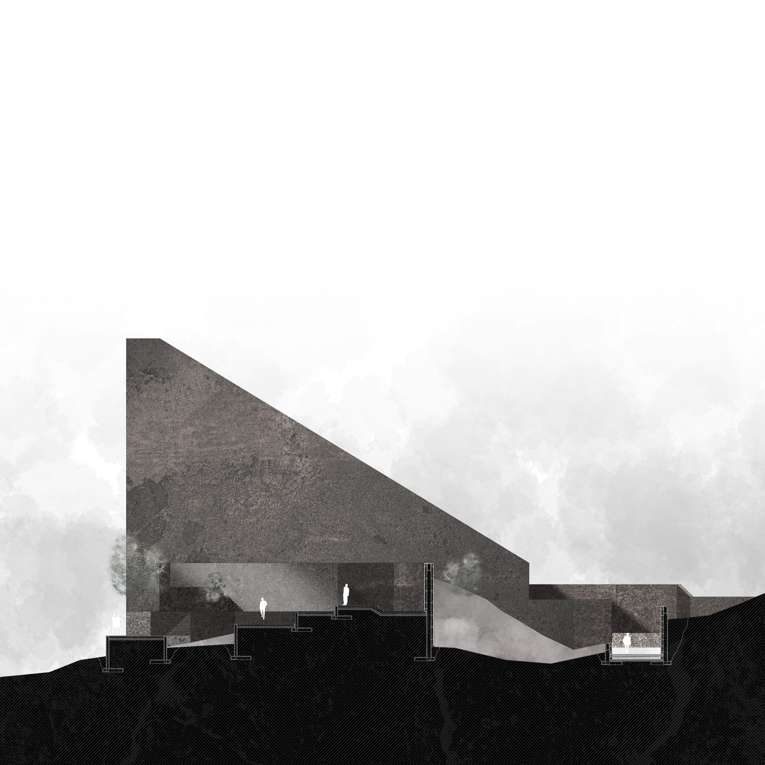 El Catalizador del Paisaje del Monte Ulía fue el proyecto de fin de carrera de Markel Urtiaga, arquitecto de Recon Arquitectura