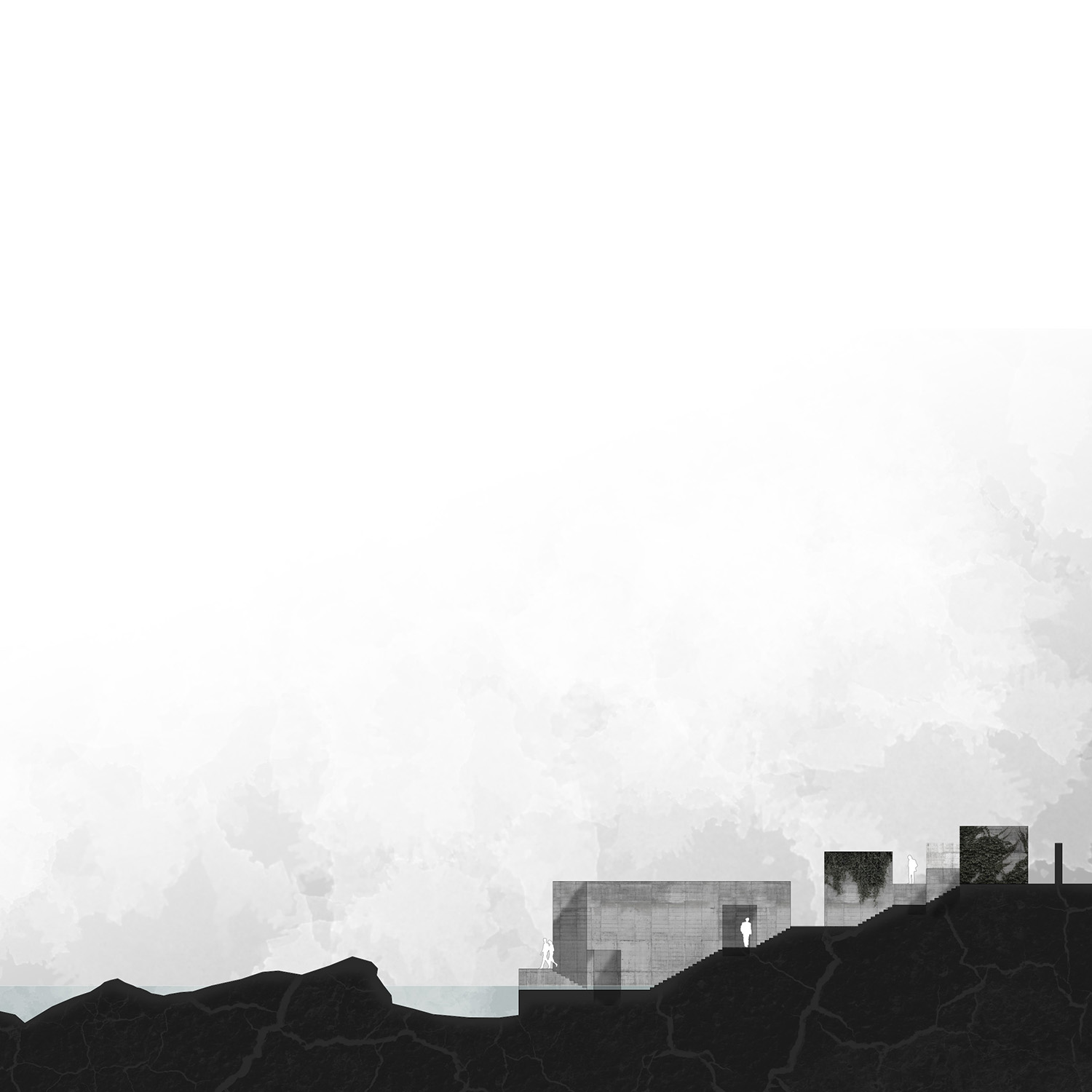 Esta propuesta de Recon Arquitectura consistía en la generación de un espacio evocador mediante una investigación sobre el concepto de la ruina